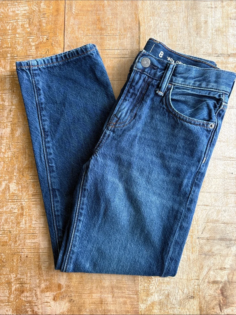 NWOT Gap Boys Straight Jeans size 8